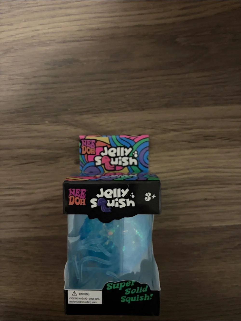 Jelly Squish Super Solid Squish! Kids Toy - Blue